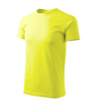 Heavy New tričko unisex neon yellow S
