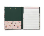 Rifle Paper Co. Desky s trhacím blokem Clipfolio Dahlia, multi barva, papír