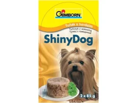 GIMBORN ShinyDog konzerva tuňák+hovězí 2x85g / Konzerva pro psy (4002064904528)