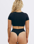 Organic Basics Smooth Thong Black S