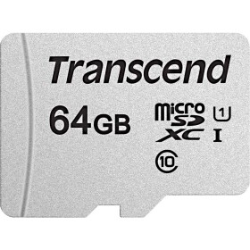 Transcend Premium 300S paměťová karta microSDXC 64 GB Class 10, UHS-I, UHS-Class 1 - Transcend microSDXC 64 GB UHS-I U1 TS64GUSD300S