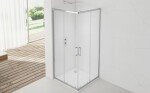 Sprchový kout čtverec 100x100 cm SAT TEX SATBKTEXQ100 SATBKTEXQ100