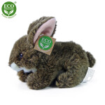 Plyšový králík hnědý ležící 17 cm ECO-FRIENDLY