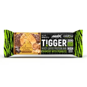 Amix Tigger Zero Protein Bar 60 g peanut butter caramel (16071)