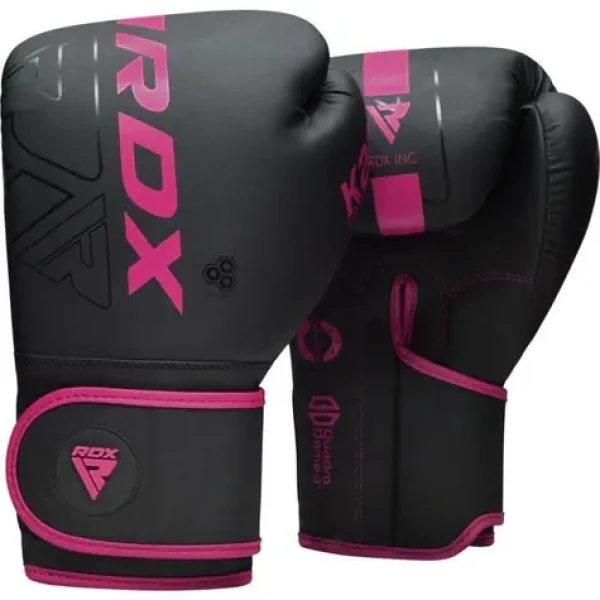 Boxerské rukavice F6 Kara Pink - RDX (12 OZ, růžová) (87406-2-12 OZ)