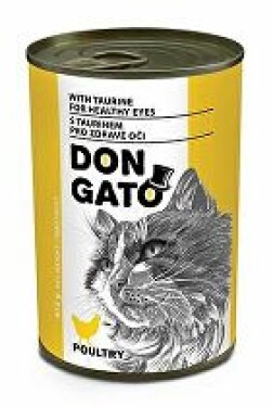 Don Gato cat konz. drůbeží 415g