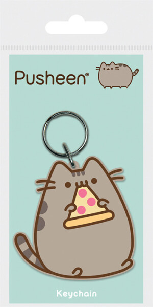 Klíčenka gumová, Pusheen (pizza) - EPEE