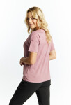 Monnari Halenky Bavlněné tričko s nápisem Light Pink S