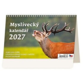 Kalendář stolní 2027 - Myslivecký kalendář