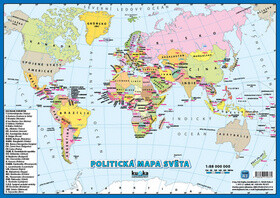 Politická mapa světa A3 - Petr Kupka