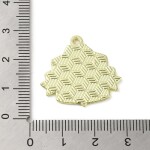 Kovový přívěsek - super táta - barevný - 24 x 25 x 1 mm - 1 ks