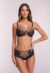 Podprsenka Semi Soft Ava 2194 Black Panther Maxi Bra černý panter 85H
