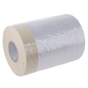 LEVIOR 37243 Krycí páska s fólií, samolepicí, papír / PE, 55cm x 30m