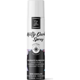 Matná barva ve spreji černá 250 ml - Solchim Food