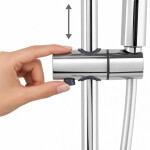 Erga Dubaj, sprchový set s termostatickou baterií a hlavovou sprchou 30 cm, chromová, ERG-YKA-BP.DUBAJ-THERM-30-CHR