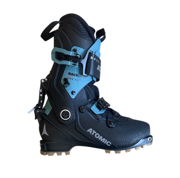 Lyžařské boty Atomic BACKLAND PRO SL W Black/Aqua Velikost MP (cm): 24 - 24,5