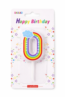 Dortová svíčka obláček č.0