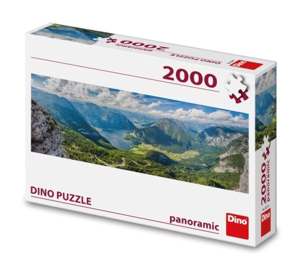 Puzzle Pohled na Alpy 2000 dílků