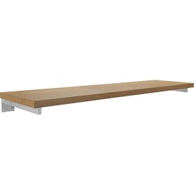 CERANO Deska pod umyvadlo Navira Pro + 2 skryté konzole - dub medový - 120x46x3,6 cm