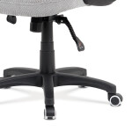 Kancelářské křeslo, synchronní mechanismus, stříbrná látka, KA-G303 SIL2