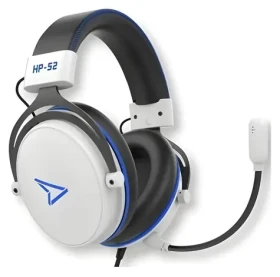 Lexip STEELPLAY HP52 bílá / Sluchátka / Drátová / Přes hlavu / S mikrofonem / 32 ? / 1,2 m (JVAMUL00139)