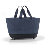 Nákupní košík Reisenthel Shoppingbasket Herringbone dark blue