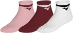 Běžecké ponožky Mizuno Training Mid 3P With Line 32GXCA25Z64 - tři páry Velikost textilu: XL