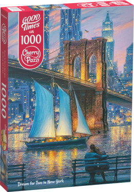 Puzzle Cherry Pazzi 1000 dílků - Sen pro dva v New Yorku
