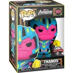 Funko POP &amp; Tee: Marvel - Thanos BlackLight special edition (velikost trička XL)