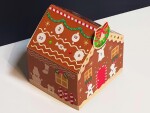 Adventní kalendář papírový - Perníková chaloupka