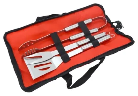 CATTARA Grilovací nářadí sada 3ks textil bag