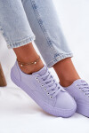 Dámské Textilní Tenisky Big Star RR274406 Fialové 37