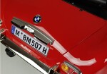 Mamido Elektrické autíčko BMW Retro lakované červené