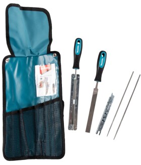 Sada na broušení řetězu Makita 4,0 mm/5 ks D-72154
