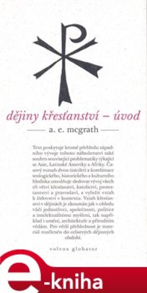 Dějiny křesťanství - Alistair McGrath