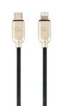 Gembird CC-USB2PD18-CM8PM-1M Datový a nabíjecí, USB Type-C, USB 8-Pin, 1m, černý