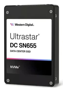 WD Ultrastar DC SN655 3.84TB / SSD / NVMe / U.3 / enterprise / pro datová centra (0TS2461)