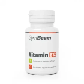 Vitamín B12 (kobalamin) - GymBeam (bez příchuti, 90 tab.) (29691-1-90-tab)