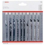 Bosch 5dílná sada pilových plátků do kmitacích pil Wood and Metal Basic T 119 BO; T 119 B; T 11 C; T 118 A; T 118 B