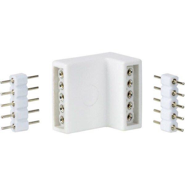 Paulmann 70615 Rohový konektor plast (d x š x v) 1.7 x 1.6 x 1.2 cm 4 ks