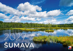 Nástěnný kalendář 2027 Helma Šumava