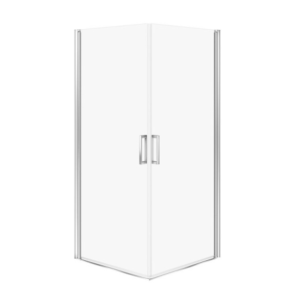CERSANIT - Sada C380: kout MODUO čtverec, 2 plné dveře, 80x80x195 VIR S601-477
