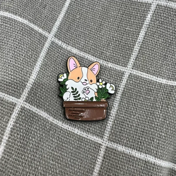 Pinarna.cz Pejsek v květináči