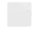 Jollein Prostěradlo nepropustné 120x60 cm White / Pro matraci do 120 x 60 cm (550-507-00100)