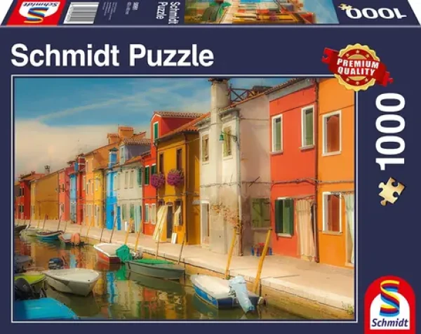SCHMIDT Puzzle Zářivé domy