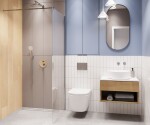INVENA - Umyvadlová podomítková baterie Kalitea Trend, chrom BP-72-U01-V