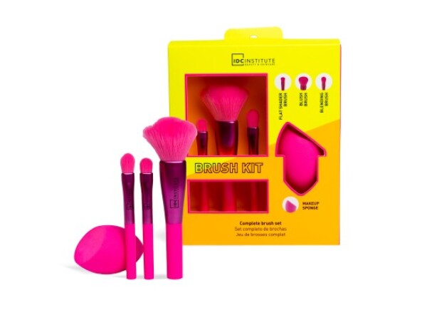 IDC INSTITUTE Sada štětců na make-up 4 ks