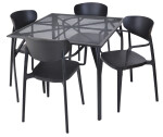 ROJA Křeslo MARE ARMCHAIR - černá