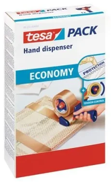 Tesa tesapack Economy / Odvíječ pásky / Ruční / Max. šířka 5 cm (06300-00001-01)