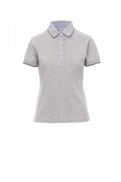 Dámská polokošile Payper LEEDS MELANGE Barva: Melánžová Šedá/ Námořnická Modrá, Velikost: L (001307032713012L)